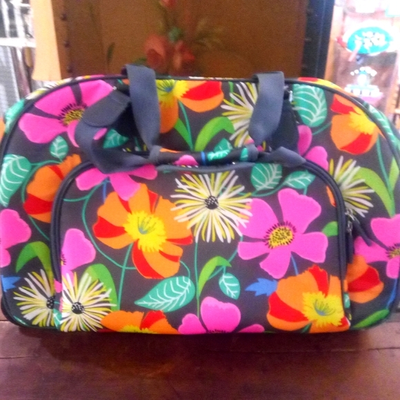 Vera Bradley Bags Vera Bradley Rolling Duffel Bag Retired Pattern